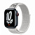 Купить Apple Watch Series 7 // 41мм GPS + Cellular // Корпус из алюминия цвета «тёмная ночь», спортивный браслет Nike цвета «снежная вершина»