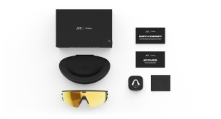 Умные очки Oakley Vanguard (Черная оправа, линзы Prizm 24K)