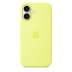 Силиконовый чехол MagSafe для iPhone 17 (Neon Yellow)