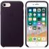 Кожаный чехол для iPhone 7/8, баклажановый цвет, оригинальный Apple, оригинальный Apple