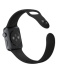 38/40мм Черный спортивный ремешок для Apple Watch с темной застежкой 38/40мм Черный спортивный ремешок для Apple Watch с темной застежкой
