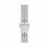 Apple Watch Series 4 Nike+ // 40мм GPS + Cellular // Корпус из алюминия серебристого цвета, спортивный ремешок Nike цвета «чистая платина/чёрный» (MTV92)