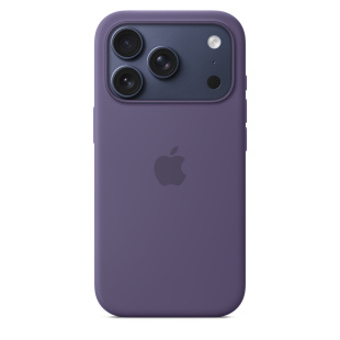 Силиконовый чехол MagSafe для iPhone 17 Pro (Purple Fog)