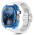Корпус Golden Concept для Apple Watch, 46 мм, Racing Sport Edition Transparent, Sapphire blue
