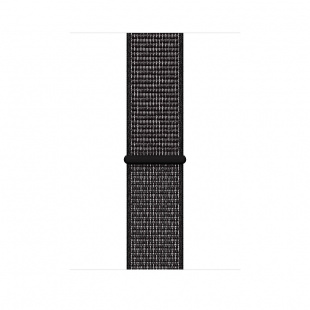 Apple Watch Series 5 // 40мм GPS + Cellular // Корпус из алюминия цвета «серый космос», спортивный браслет Nike чёрного цвета