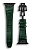 Ремешок Golden Concept для Apple Watch, Alligator Leather (Green/Black)