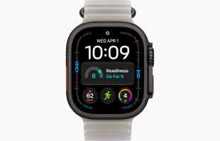 Apple Watch Ultra 4 (2026) // 49мм GPS+Cellular // Корпус из черного титана, ремешок Ocean Band прозрачно-серого цвета