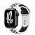 Купить Apple Watch Series 7 // 41мм GPS // Корпус из алюминия цвета «тёмная ночь», спортивный ремешок Nike цвета «чистая платина/чёрный»