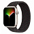 Купить Apple Watch Series 7 // 45мм GPS // Корпус из алюминия цвета «сияющая звезда», плетёный монобраслет цвета «Black Unity»