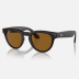 Умные очки Ray-Ban Stories Headliner (Черная матовая оправа, коричневые линзы)