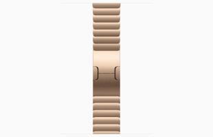 Apple Watch Series 11 // 46мм GPS+Cellular // Корпус из титана золотого цвета, блочный браслет золотого цвета