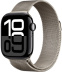Apple Watch Series 10 // 46мм GPS (Custom) // Черный глянцевый корпус из алюминия, миланский сетчатый браслет натурального цвета Apple Watch Series 10 // 46мм GPS (Custom) // Черный глянцевый корпус из алюминия, миланский сетчатый браслет натурального цвета