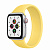 Купить Apple Watch SE // 40мм GPS + Cellular // Корпус из алюминия серебристого цвета, монобраслет имбирного цвета (2020)