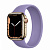 Купить Apple Watch Series 7 // 41мм GPS + Cellular // Корпус из нержавеющей стали золотого цвета, монобраслет цвета «английская лаванда»