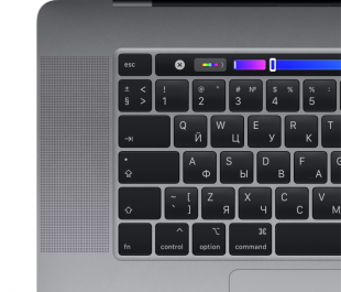 MacBook Pro 16" «Серый космос» (Custom) + Touch Bar и Touch ID // Core i9 2,4 ГГц, 64 ГБ, 8 ТБ SSD, AMD RPro 5500M (Late 2019)