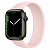 Купить Apple Watch Series 7 // 45мм GPS // Корпус из алюминия зеленого цвета, монобраслет цвета «розовый мел»