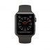 Apple Watch Series 3 // 42мм GPS + Cellular // Корпус из алюминия цвета «серый космос», спортивный ремешок серого цвета (MR2X2)