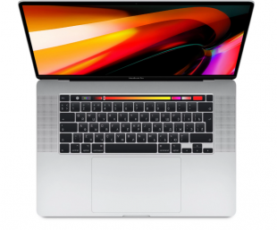 MacBook Pro 16" «Серебристый» (Custom) + Touch Bar и Touch ID // Core i9 2,4 ГГц, 64 ГБ, 8 ТБ SSD, AMD RPro 5500M (Late 2019)