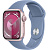 Купить Apple Watch Series 9 // 41мм GPS // Корпус из алюминия розового цвета, спортивный ремешок цвета "синяя зима"
