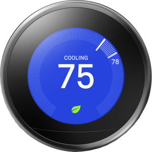 Терморегулятор Google Nest Learning Thermostat, 3-е поколение, Black