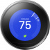 Терморегулятор Google Nest Learning Thermostat, 3-е поколение, Black