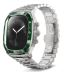 Корпус Golden Concept для Apple Watch, 46 мм, Crown Sport Classic Edition, Silver/Green