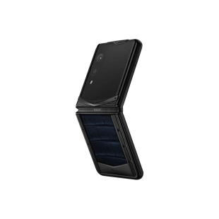 Телефон Vertu Quantum Flip, Alligator Skin Series (Navy Blue)
