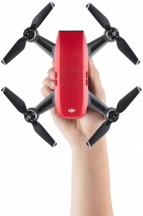Квадрокоптер DJI spark combo “Лавовый красный”