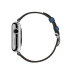38/40 мм ремешок Manchette из кожи Epsom цвета Bleu Agate с двойной пряжкой для Apple Watch Hermès