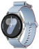 Samsung Galaxy Watch7 (44 мм) Wifi+LTE, серебристый корпус, спортивный браслет голубого цвета Samsung Galaxy Watch7 (44 мм) Wifi+LTE, серебристый корпус, спортивный браслет голубого цвета