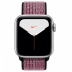 Apple Watch Series 5 // 44мм GPS + Cellular // Корпус из алюминия серебристого цвета, спортивный браслет Nike цвета «розовый всплеск/пурпурная ягода»