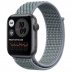 Apple Watch Series 6 // 40мм GPS // Корпус из алюминия цвета «серый космос», спортивный браслет Nike цвета «Дымчатый серый»