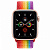 Купить Apple Watch Series 5 // 44мм GPS + Cellular // Корпус из алюминия золотого цвета, спортивный браслет радужного цвета