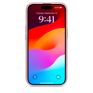 Чехол OtterBox Lumen Series с MagSafe для iPhone 15, розовый цвет