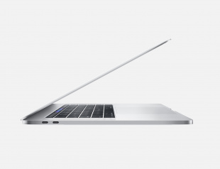 MacBook Pro 15" «Серебристый» (MR972) +Touch Bar и Touch ID // Core i7 2.6 ГГц, 16 ГБ, 512 ГБ, Radeon Pro 560X 4 ГБ (Mid 2018)