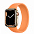 Купить Apple Watch Series 7 // 41мм GPS + Cellular // Корпус из нержавеющей стали золотого цвета, монобраслет цвета «весенняя мимоза»