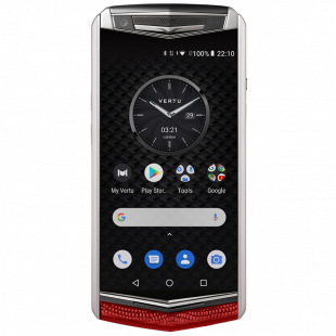 Vertu Aster P Baroque Titanium Red Lizard