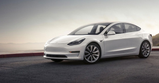 Tesla Model 3 Mid Range Battery White