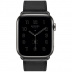 Apple Watch Series 6 Hermès // 40мм GPS + Cellular // Корпус из нержавеющей стали цвета «черный космос», ремешок Simple Tour из кожи Swift цвета Noir