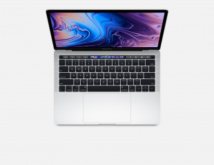 MacBook Pro 13" «Серебристый» (MR9V2) +Touch Bar и Touch ID // Core i5 2.3 ГГц, 8 ГБ, 512 ГБ, Intel Iris Plus 655 (Mid 2018)