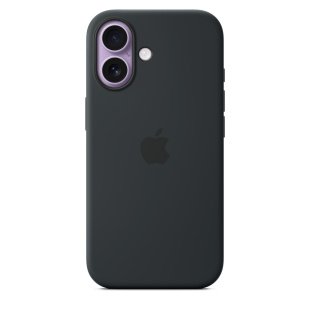 Силиконовый чехол MagSafe для iPhone 17 (Black)