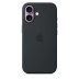 Силиконовый чехол MagSafe для iPhone 17 (Black)