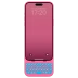 Чехол с QWERTY-клавиатурой Clicks Creator Keyboard для iPhone 15 Pro (Miami Beach/Розовый)