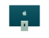 Apple iMac 24" (MQRN3) Retina 4,5K // Чип Apple M3 8-Core CPU, 10-Core GPU // 8 ГБ, 256 ГБ, Зеленый цвет (2023)