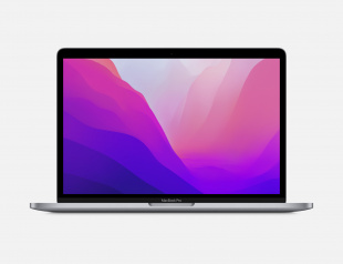 MacBook Pro 13" «Серый космос» (Custom) Touch Bar + Touch ID // Чип Apple M2 8-Core CPU, 10-Core GPU, 16 ГБ, 1 ТБ (2022)