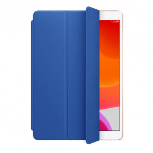 Кожаная обложка Smart Cover для iPad 10,2 дюйма (7‑го поколения) и iPad Air (3‑го поколения), цвет «синий аргон»