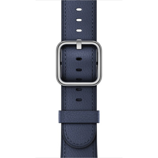 38/40мм Кожаный ремешок тёмно-﻿синего цвета с классической пряжкой для Apple Watch