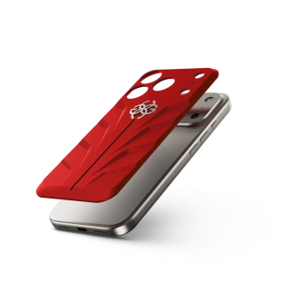 Чехол Golden Concept для iPhone 17 Pro Max, Magnetic Shield, Racing Sport Rubber, Rosso Corsa