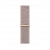 Apple Watch Series 4 // 40мм GPS // Корпус из алюминия золотого цвета, ремешок из плетёного нейлона цвета «розовый песок» (MU692)