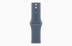 Apple Watch Series 11 // 42мм GPS // Корпус из алюминия серебристого цвета, спортивный ремешок цвета "якорный синий"